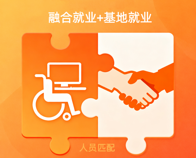残疾人融合就业人员匹配服务