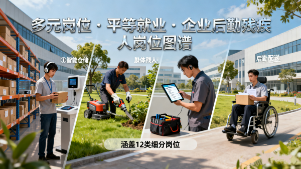 企业后勤残疾人就业岗位分类与适配指南